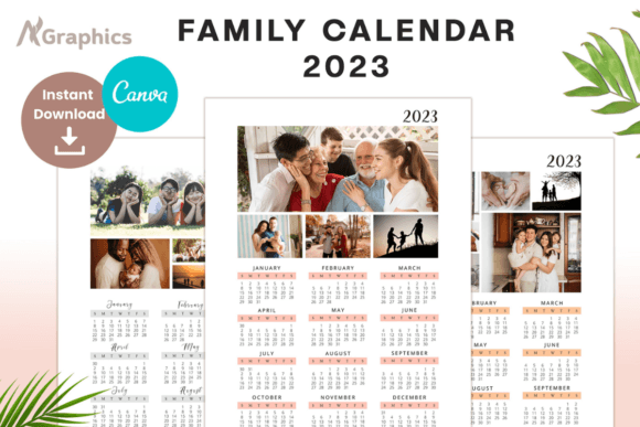 Download 2023 Beautiful Photo Calendar Template - Photo calendar Collection